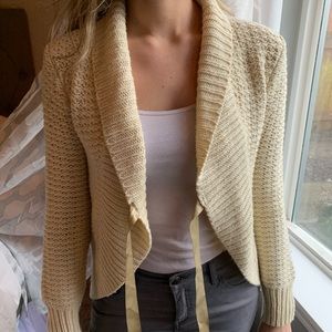 Old navy cream cardigan